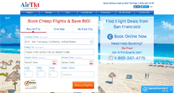 Desktop Screenshot of airtkt.com