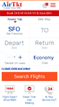 Mobile Screenshot of airtkt.com